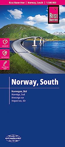 Reise Know-How Landkarte Norwegen, Süd / Norway, South (1:500.000): reiß- und wasserfest (world mapping project) von Reise Know-How Rump GmbH